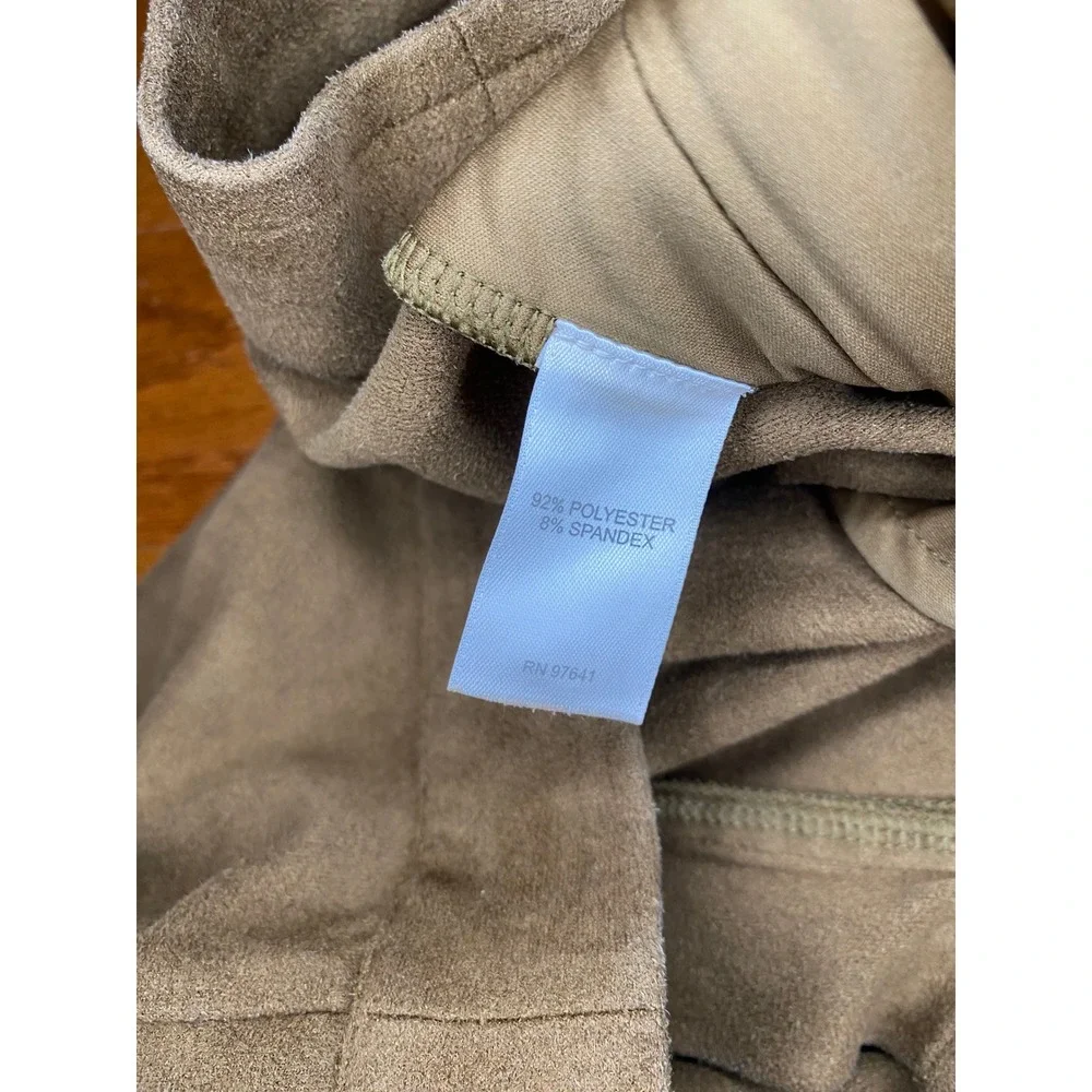J‎ Jill Soft Brown Ankle Leggings with Pockets Size XS